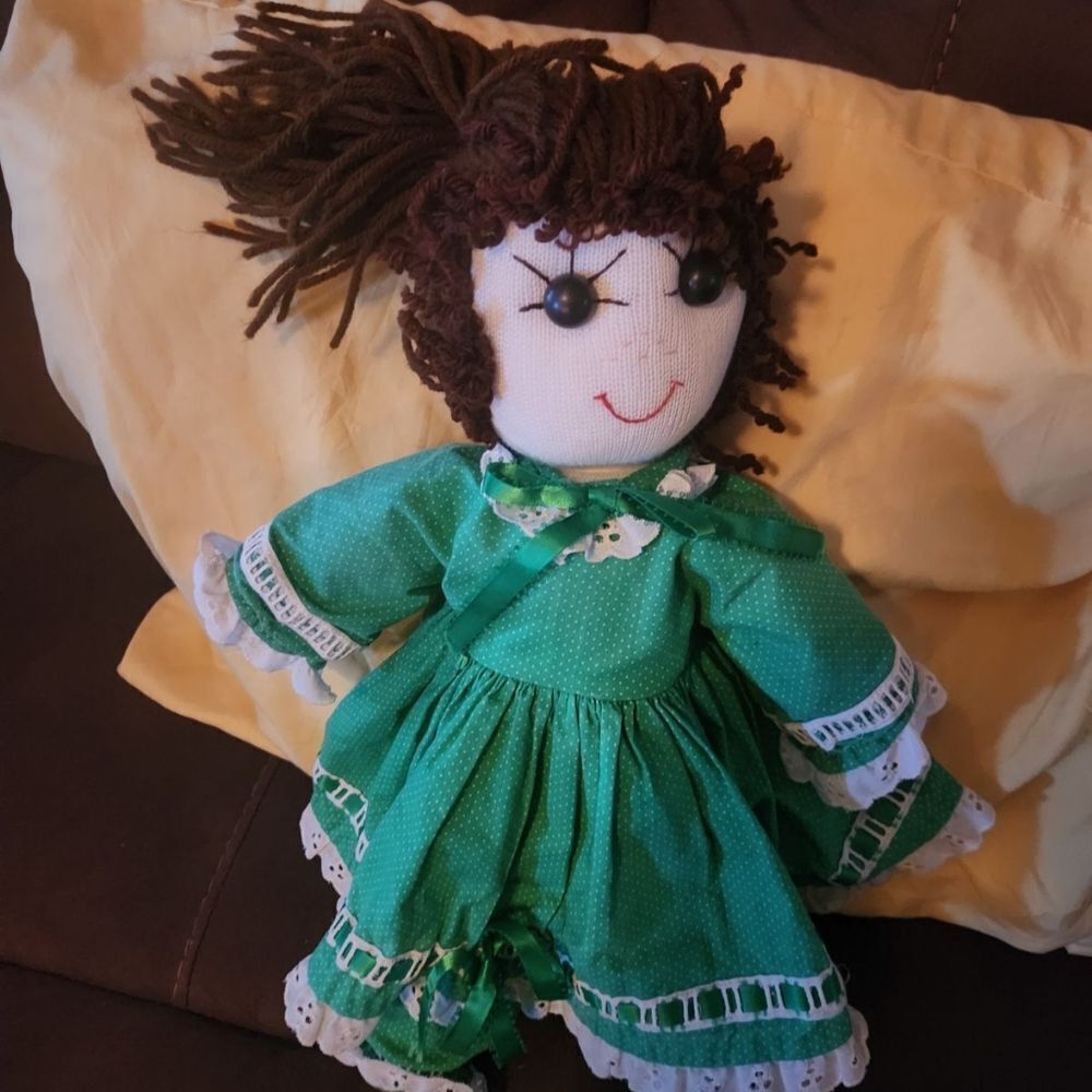 Vintage Handmade Doll Homemade on Maui